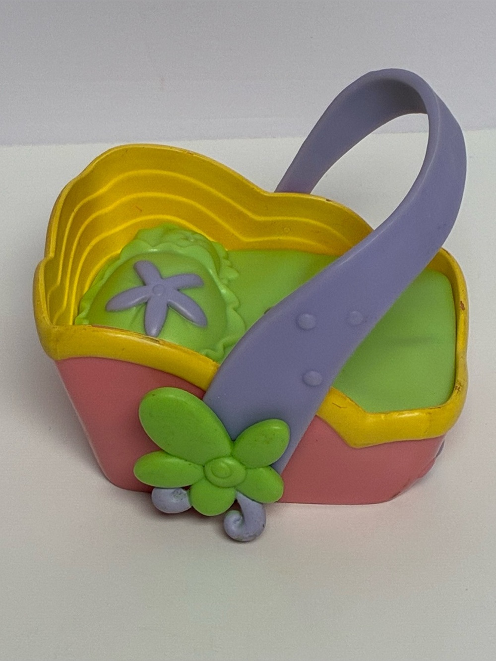 Littlest Pet Shop Magic Motion Magnetic LPS Hasbro Pet Bed Only Pink Purple
